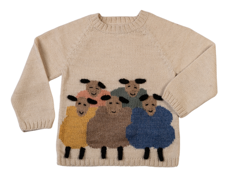 NW708 A CROWD OF LITTLE LAMBS